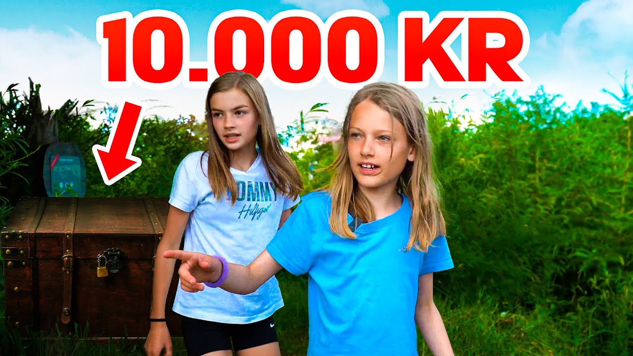 KÆMPE 10.000 KR. SKATTEJAGT