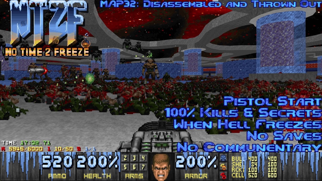 No Time 2 Freeze - MAP32: Disassembled and Thrown Out