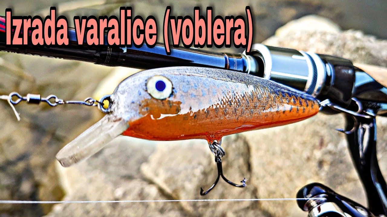 Izrada Varalice Za Ribolov Od Drveta  Bez Elektricnih Alata Korak Po Korak / Lure Making /