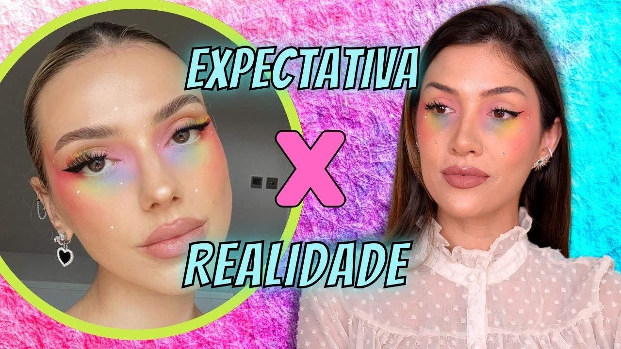 IMITANDO a MAKE mais LINDA de HALLOWEEN