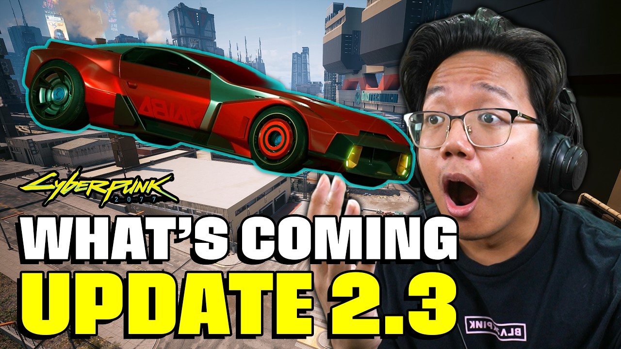Everything New Coming in Update 2.3 (Cyberpunk 2077)