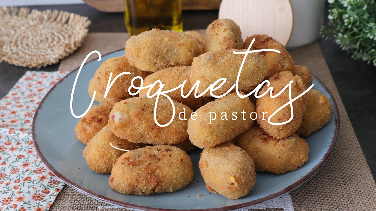 CROQUETAS  de PASTOR, ¿las has probado ya?