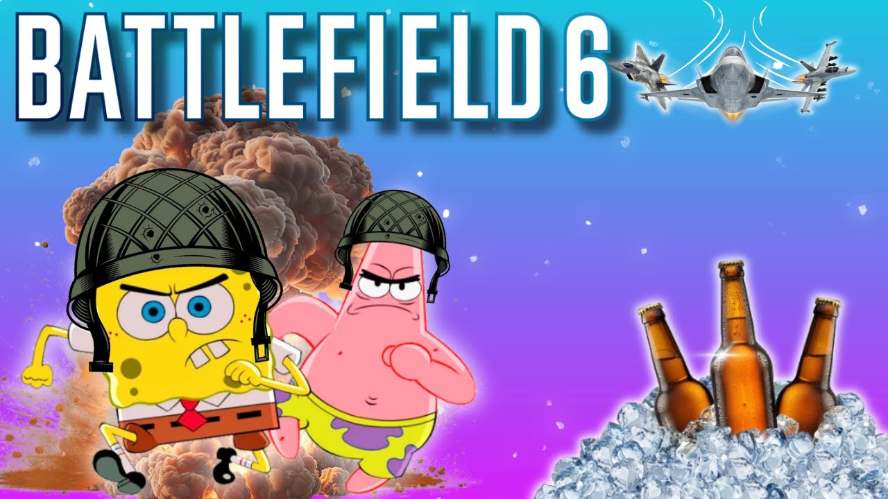 Battlefield 6 (Drunk) Funny Moments- Ladder Man and Professional Flying!