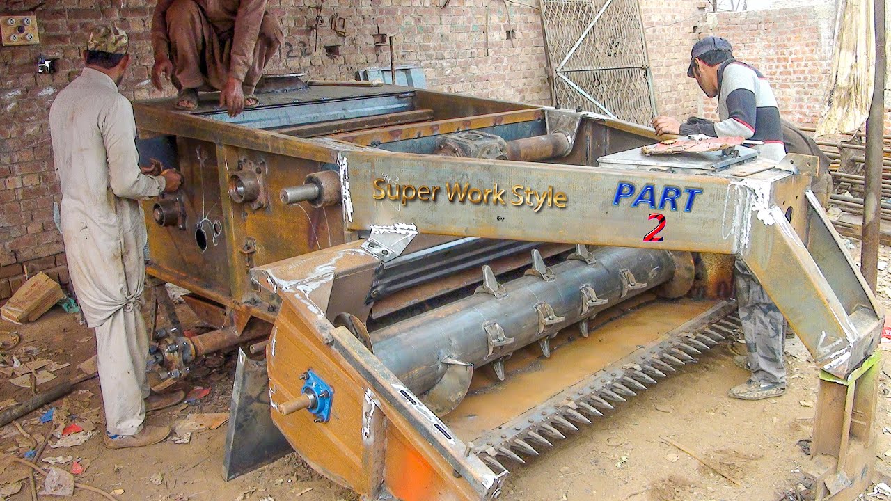 How to prepare international straw reaper for Agriculture | Super Work Style | Part 2