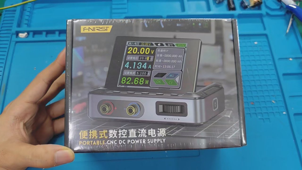 Fnirsi数控直流可调电源开箱，外出维修携带太方便了