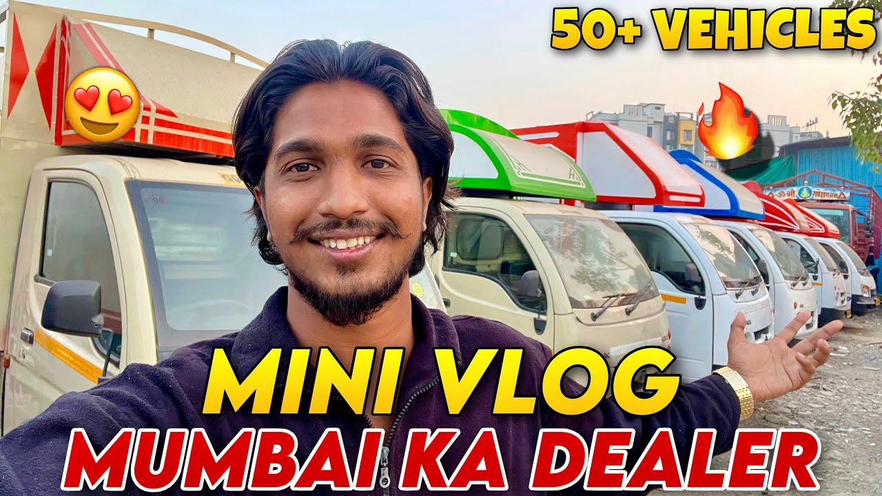Mini Vlog 50+ Vehicles🚚🔥Mumbai Ka Dealer Tata Ace Gold CNG,Tata Intra v10,v30,v50 