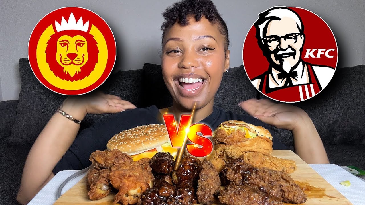 Это или то, эпизод 5❤️‍🔥Голодный лев против KFC✨😋|ЮЖНОАФРИКАНСКИЙ МУКБАНГ 🇿🇦🔥