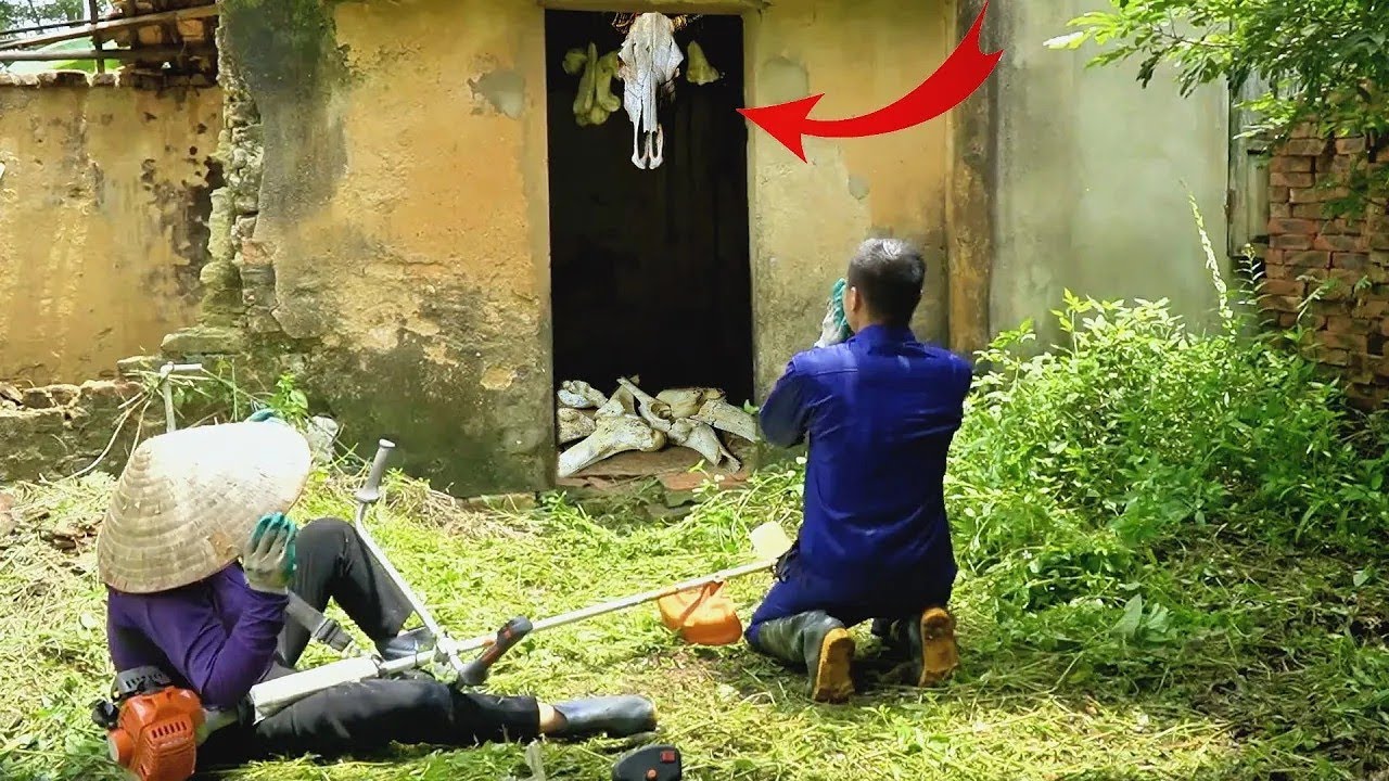 Horrifying! Strange Skeleton Found While Cleaning Up A Long-Abandoned House! | Relax Cleaning