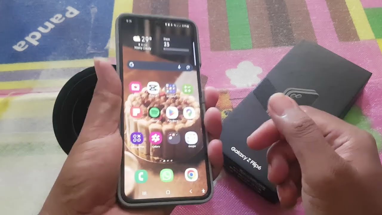 Samsung Galaxy Z Flip 6: How to Set Press and Hold Side Button for Power off Menu (Android 14)