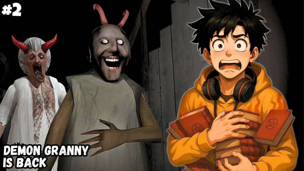 SHE Becomes a DEMON in GRANNY DEVOUR 💀 | Funny Horror Gameplay