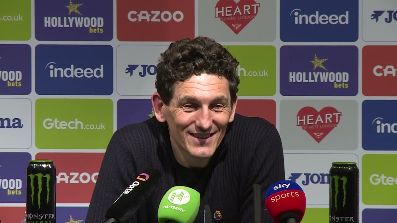 Brentford manager Keith Andrews reflects on their 1-1 draw at home to Arsenal.