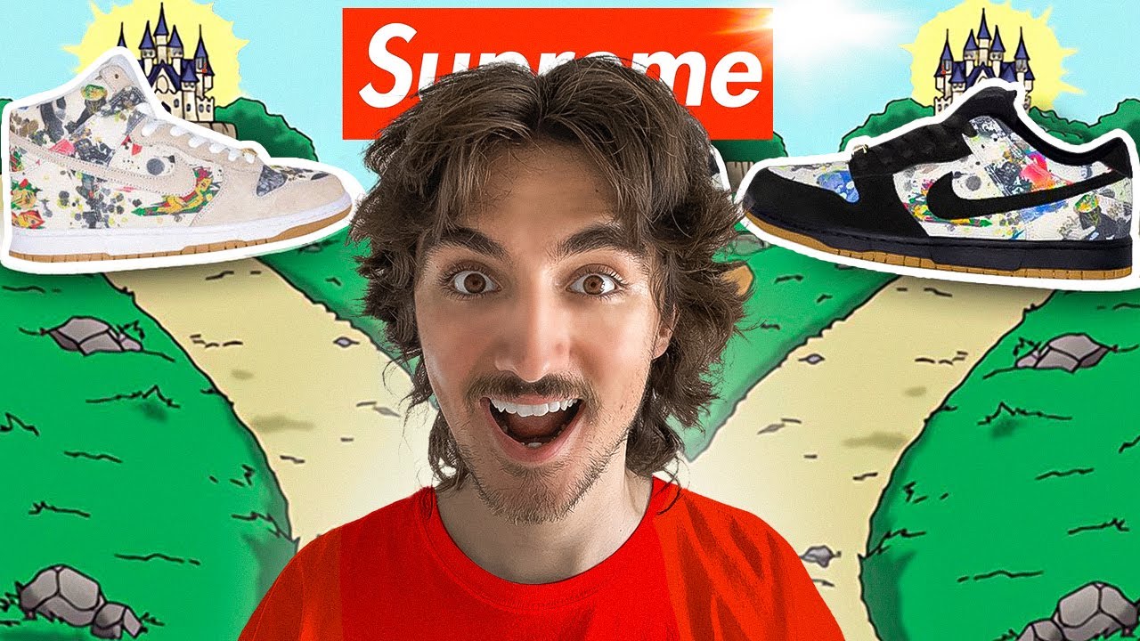 лучшая коллаборация NIKE + SUPREME