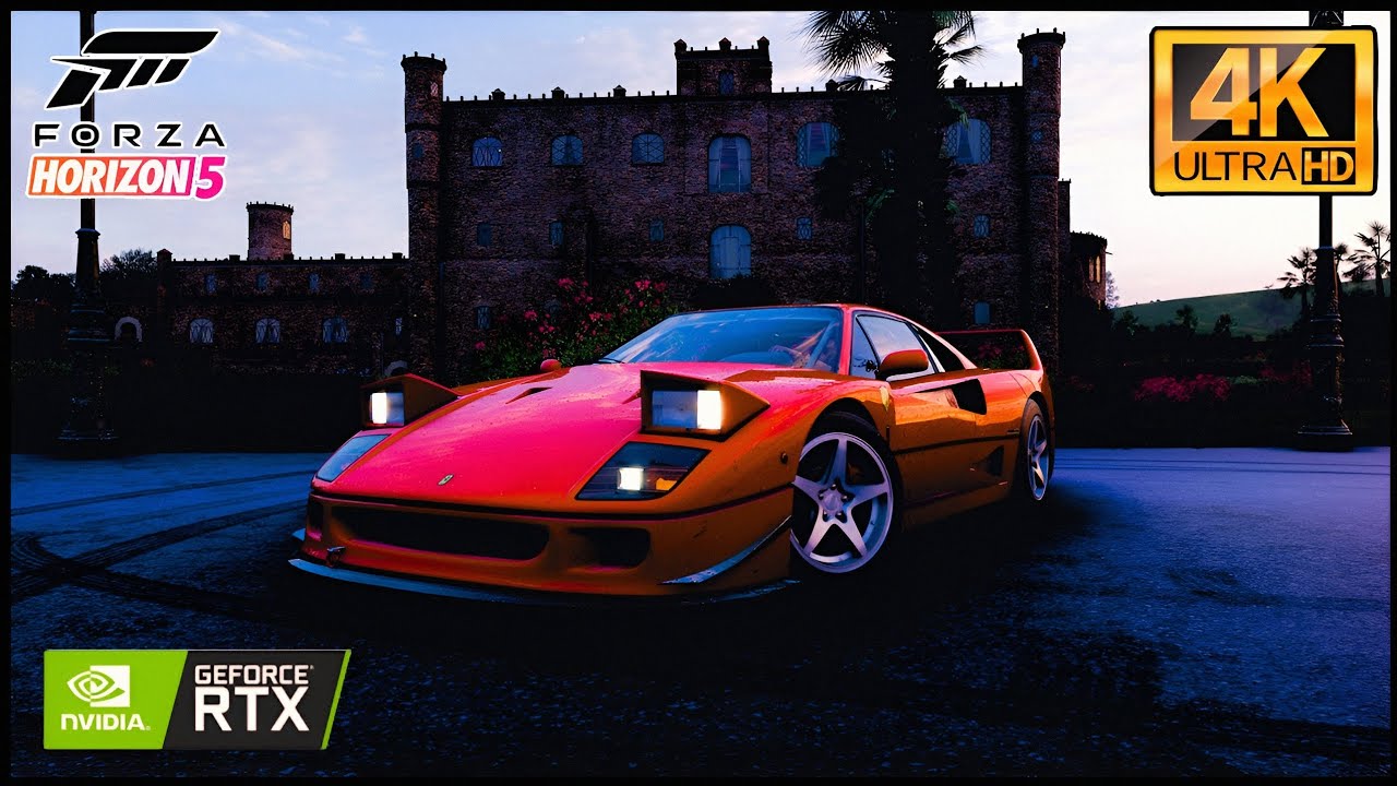 Ferrari F40 - Forza Horizon 5,Gamplay 4K,Full HD