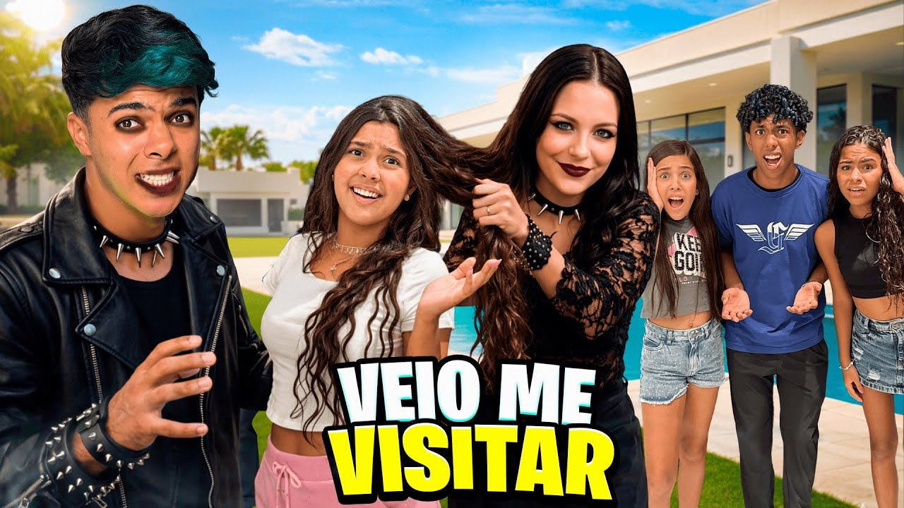 A NAMORADA DA DARK WEB QUER VIM NA MINHA CASA MAS AS IRMÃS PINA ESTÃO AQUI‼️😰 *e agora?