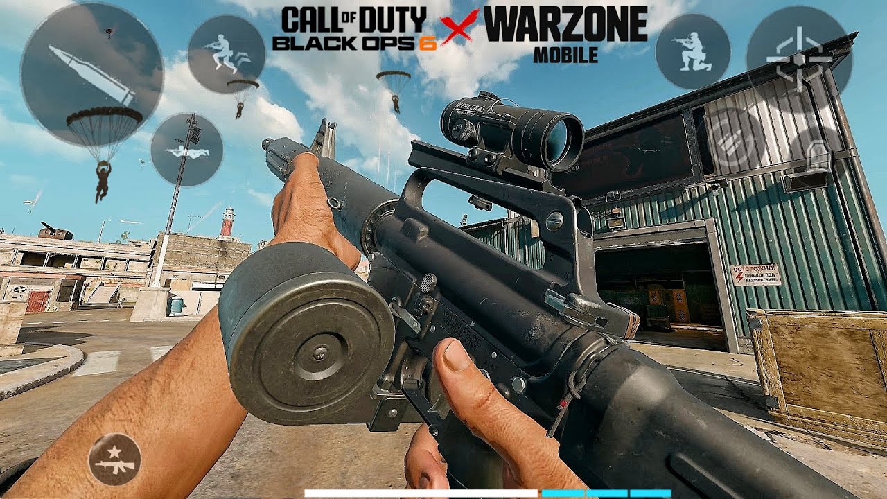 WARZONE MOBILE With HIGH GRAPHICS GAMEPLAY ON SAMSUNG S22