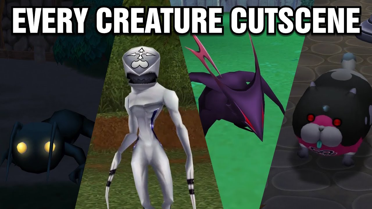 Every Enemy Creature Cutscene in Kingdom Hearts