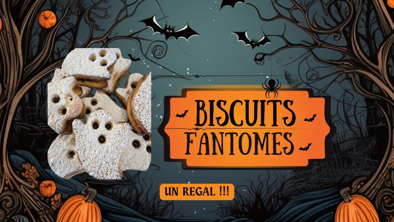#BISCUIT#FANTOMES#HALLOWEEN