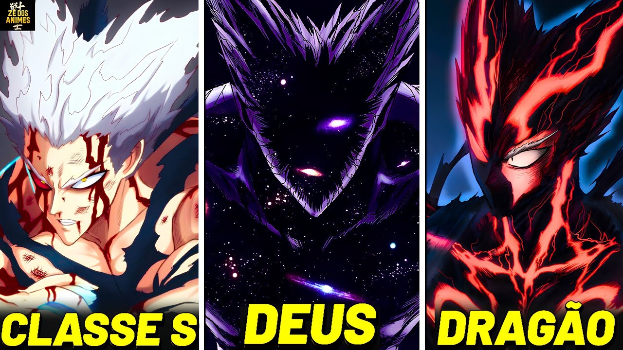 TODAS AS FORMAS DO GAROU E SEUS PODERES EM ONE PUNCH MAN EXPLICADOS