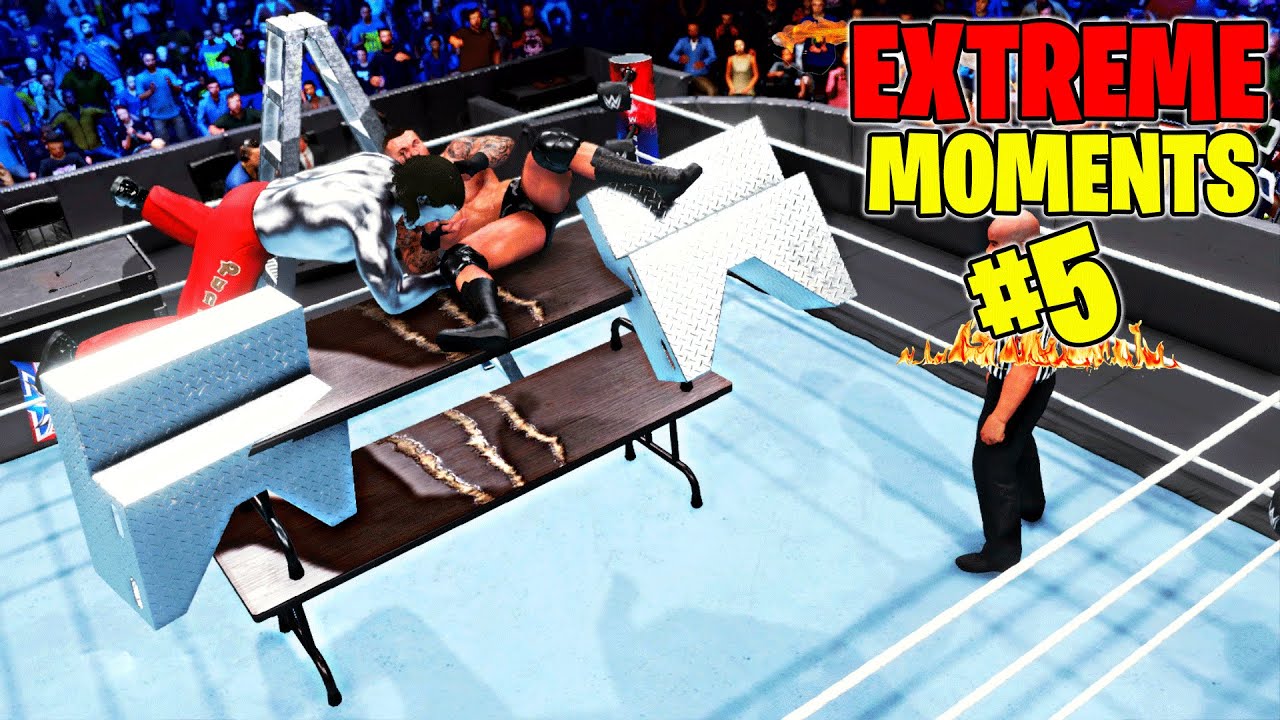 WWE 2K20 Extreme Moments Part 5!