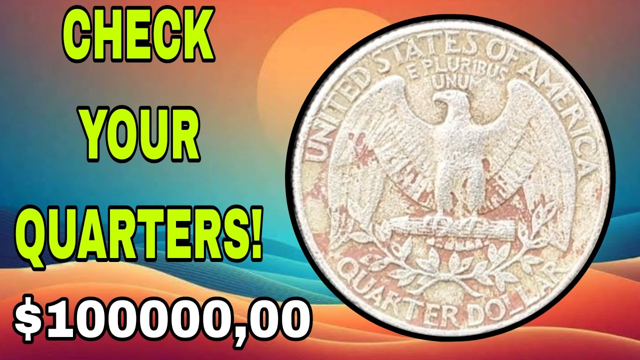These Old &lsquo;Dirty&rsquo;  Quarters Could Make You RICH 💸 Check NOW! 1965&ndash;1998 Rare Coin Secrets Revealed!
