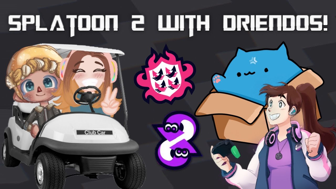 Splatoon 2 with Finnamon, Jenna, and @AderanGaming! League and then PBs with YOU!