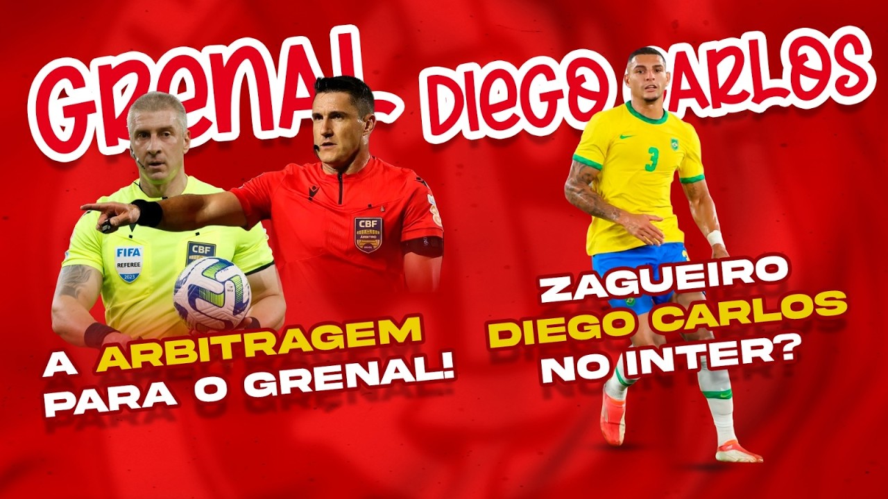 DEFINIDA A ARBITRAGEM DOS GRENAIS I INTER ESTÁ DE OLHO EM ZAGUEIRO CAMPEÃO