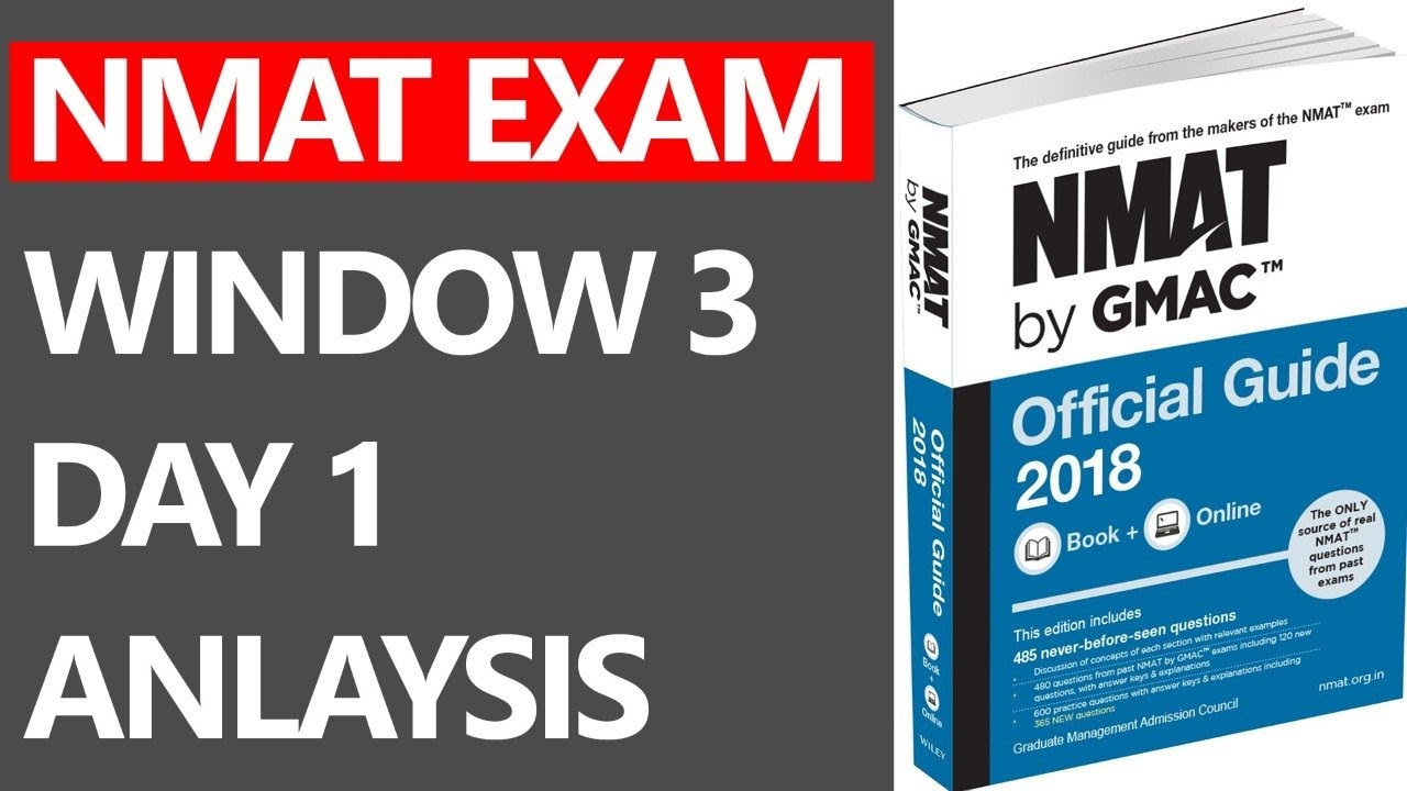 NMAT WINDOW 3 DAY 1 ANALYSIS