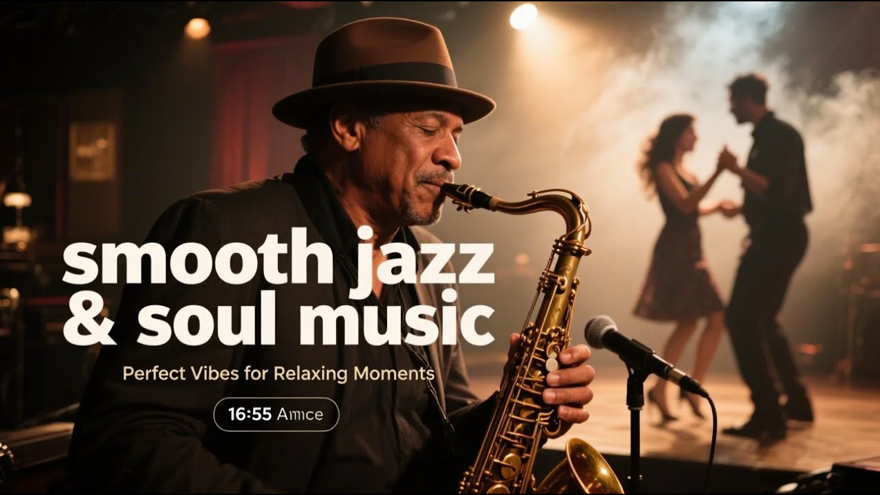 Smooth Jazz and Soul music perfect for relaxing moments