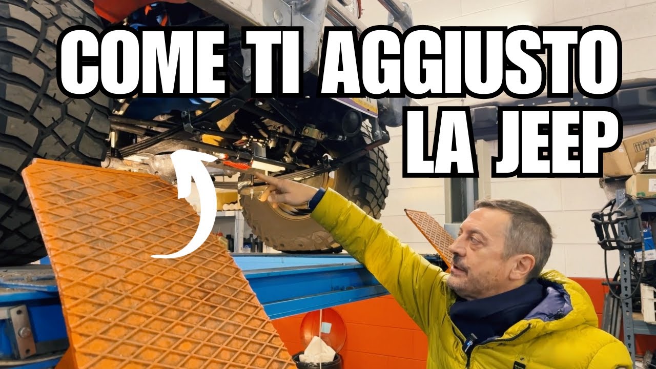 HAI UNA JEEP VECCHIA? Non è un problema, 4WD Italia restaura Jeep di tutte le annate! Eccone una CJ
