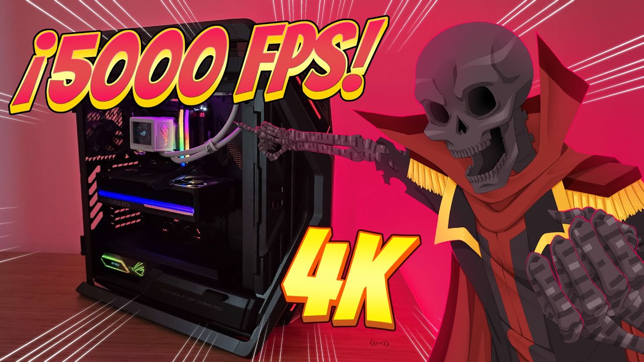 MINECRAFT A 5000FPS - MI NUEVO ORDENADOR 4K