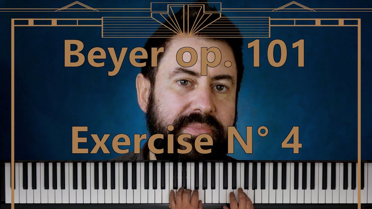 Piano tutorial - Beyer Op. 101 esercizio N&deg; 4