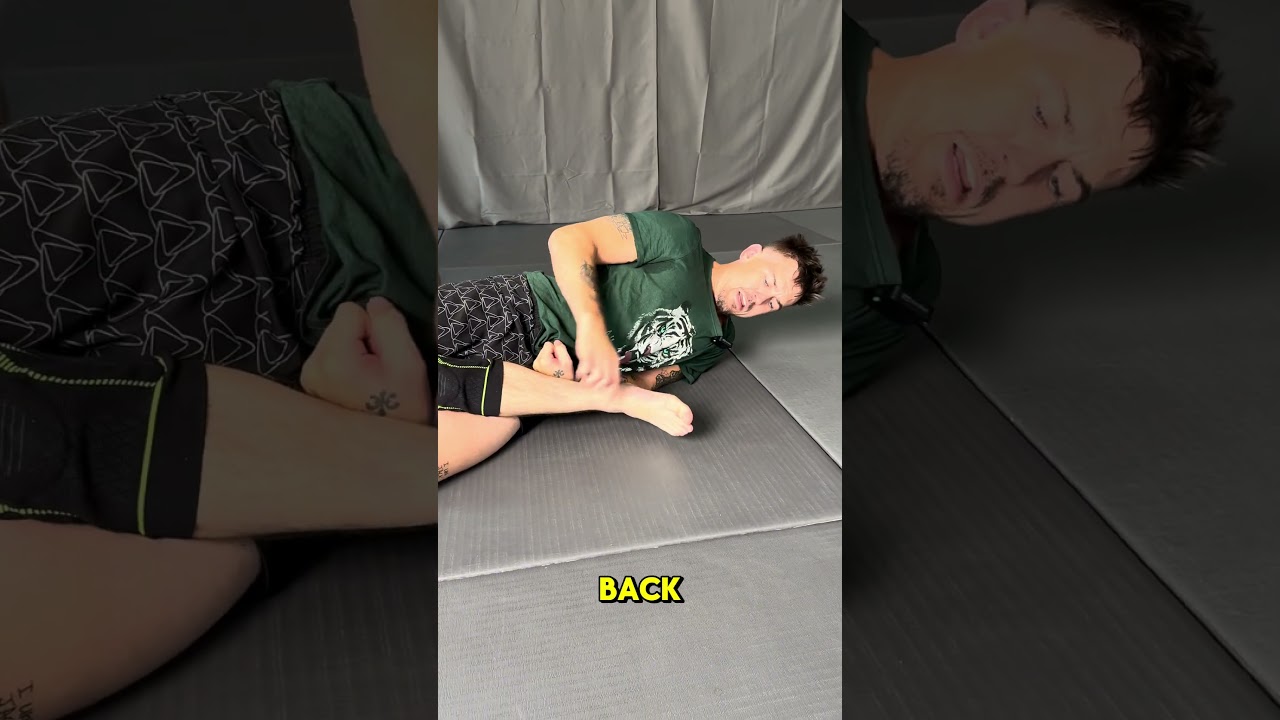 Beginner Leg Lock 🔐 #bjj #bjjtechnique #jiujitsu