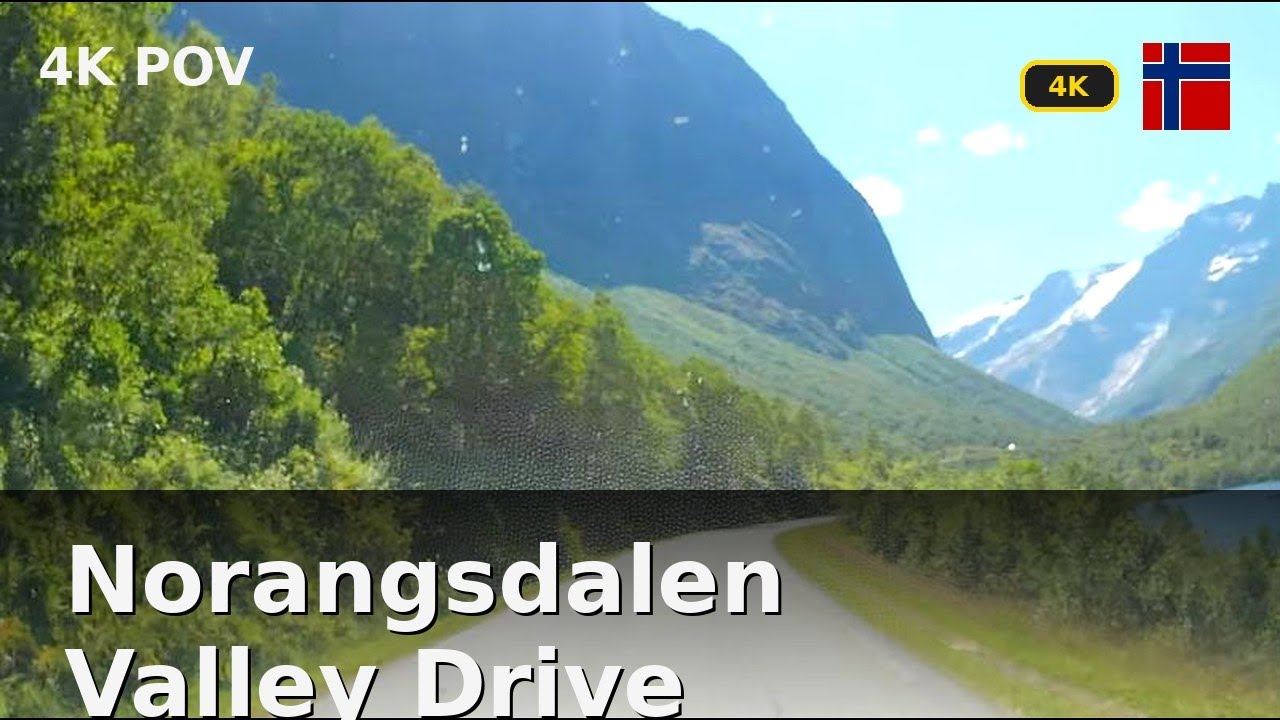 Epic Norangsdalen Valley Route (4K POV) &mdash; Norway Road Trip