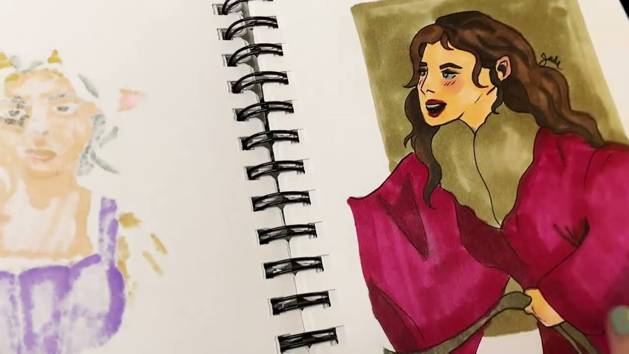 sketchbook tour: my art journey so far