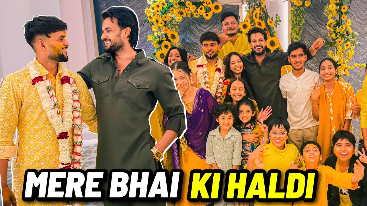 MERE BHAI KI HALDI | @ShadanFarooqui