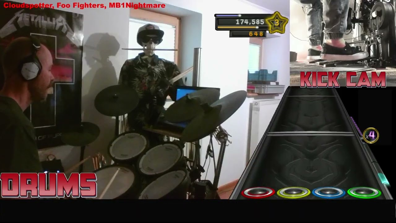 ☁️ Foo Fighters – Cloudspotter (Full Combo 100% Drum Cover) 🥁