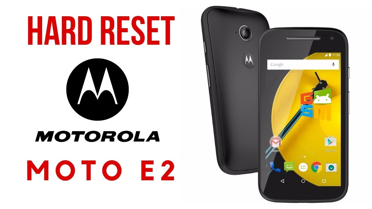 Hard Reset Moto E2 - Patrón de Desbloqueo