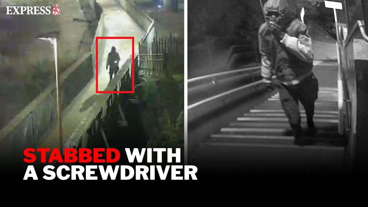 Chilling CCTV footage shows 'jubilant' asylum seeker follow woman before allegedly murdering her