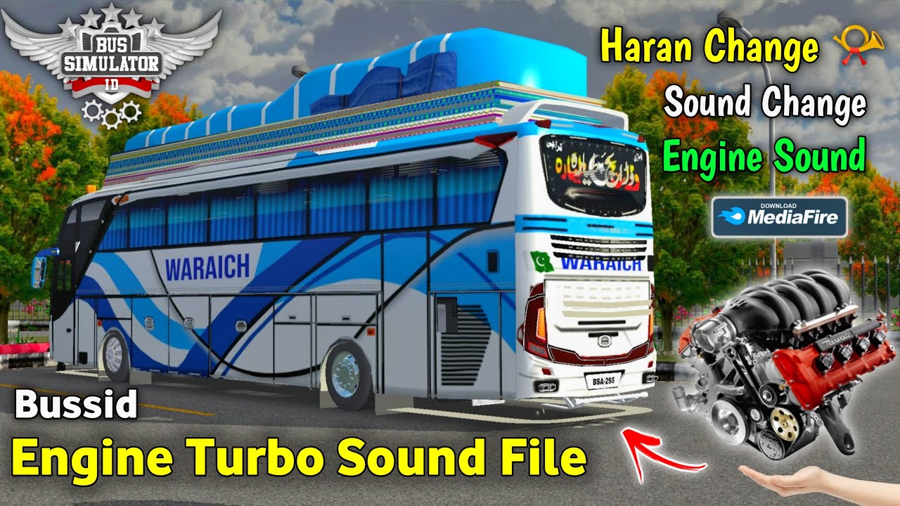 How To Add Bussid Beast Turbo Engine Sound File For Bus Simulator Indonesia | Top Horan And Sound