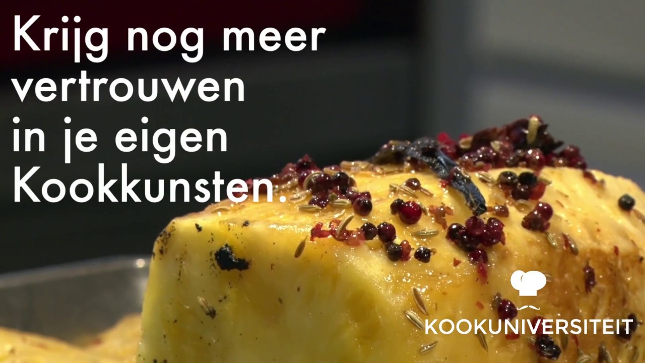 Online Leren koken bij de Kookuniversiteit