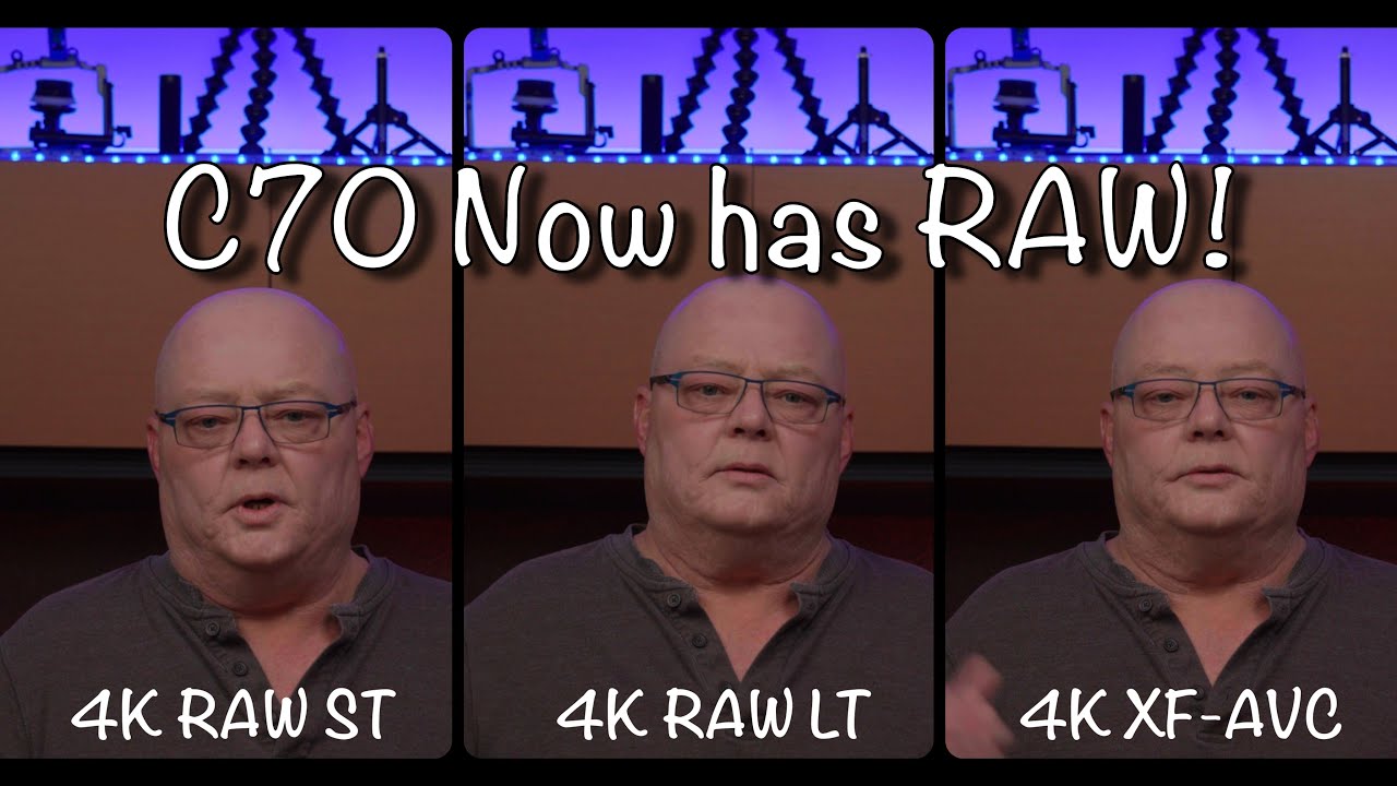 Canon C70 Now Has 12 Bit RAW Recording!