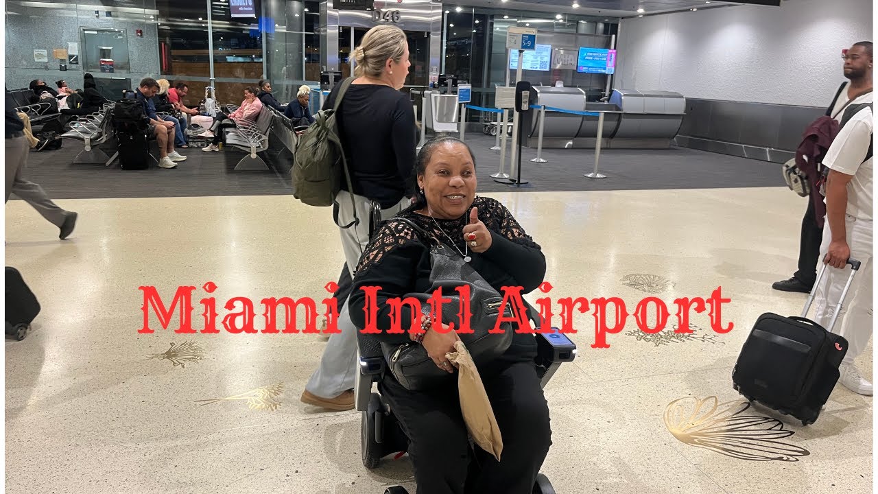 I tried the autonomous wheelchair at the Miami Intl Airport
