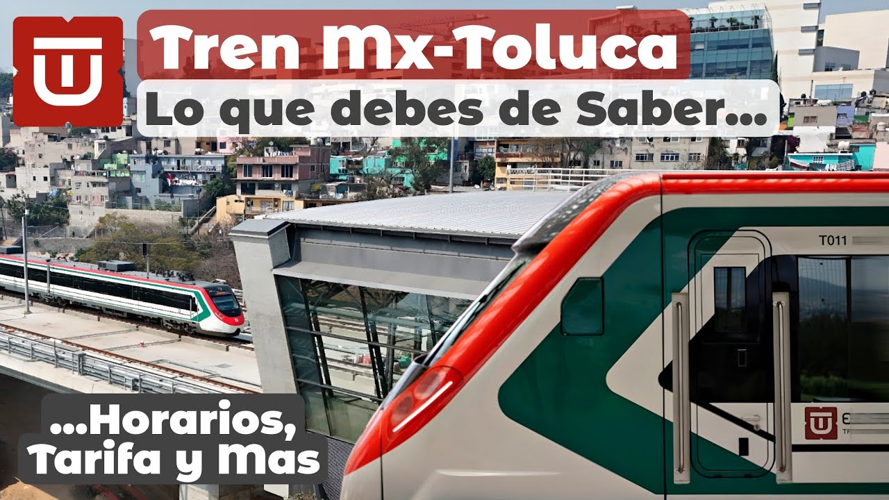 ¡ABRIÓ el TREN INTERURBANO Mexico-Toluca! Lo que debes de saber tras su INAUGURACIÓN 