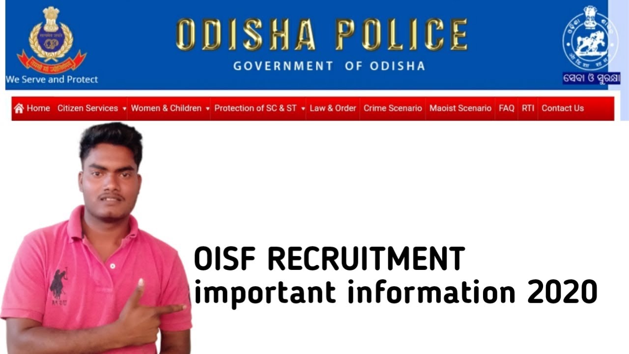 Oisf recruitment important information