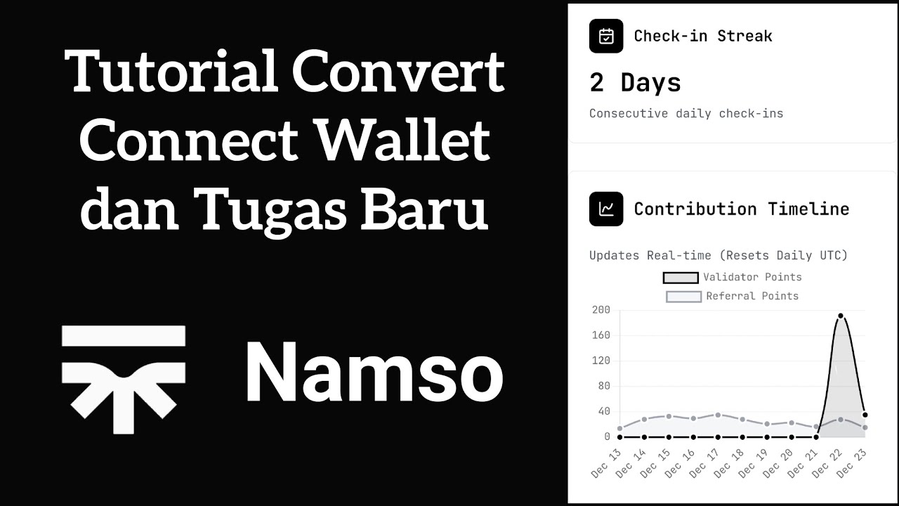 Tutorial Convert dan Connect Wallet Airdrop Namso Labs
