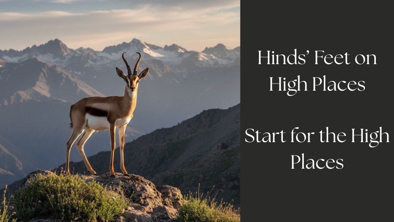 Hinds' Feet On High Places: Chapter 4: Start for the High Places (Hannah Hurnard)