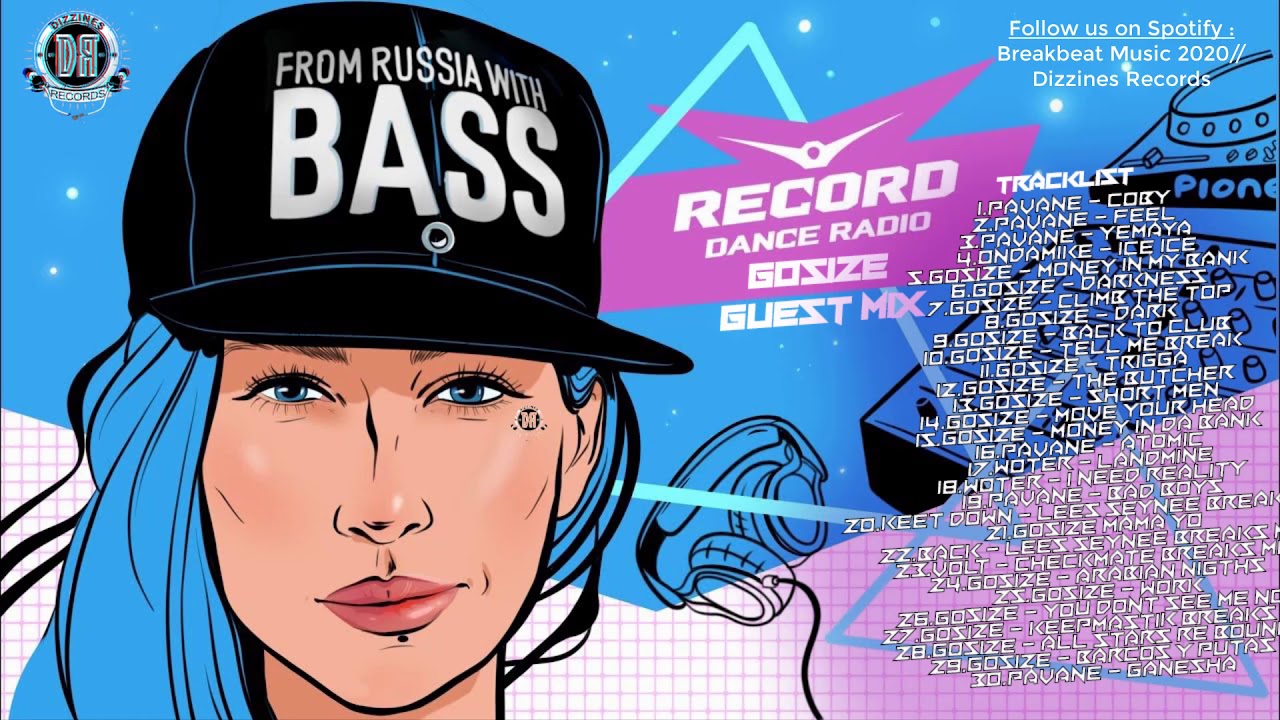 Breakbeat 2022 Lady waks Radioshow (Radio Record) Gosize Guest Mix 03-04-20 [Russia]