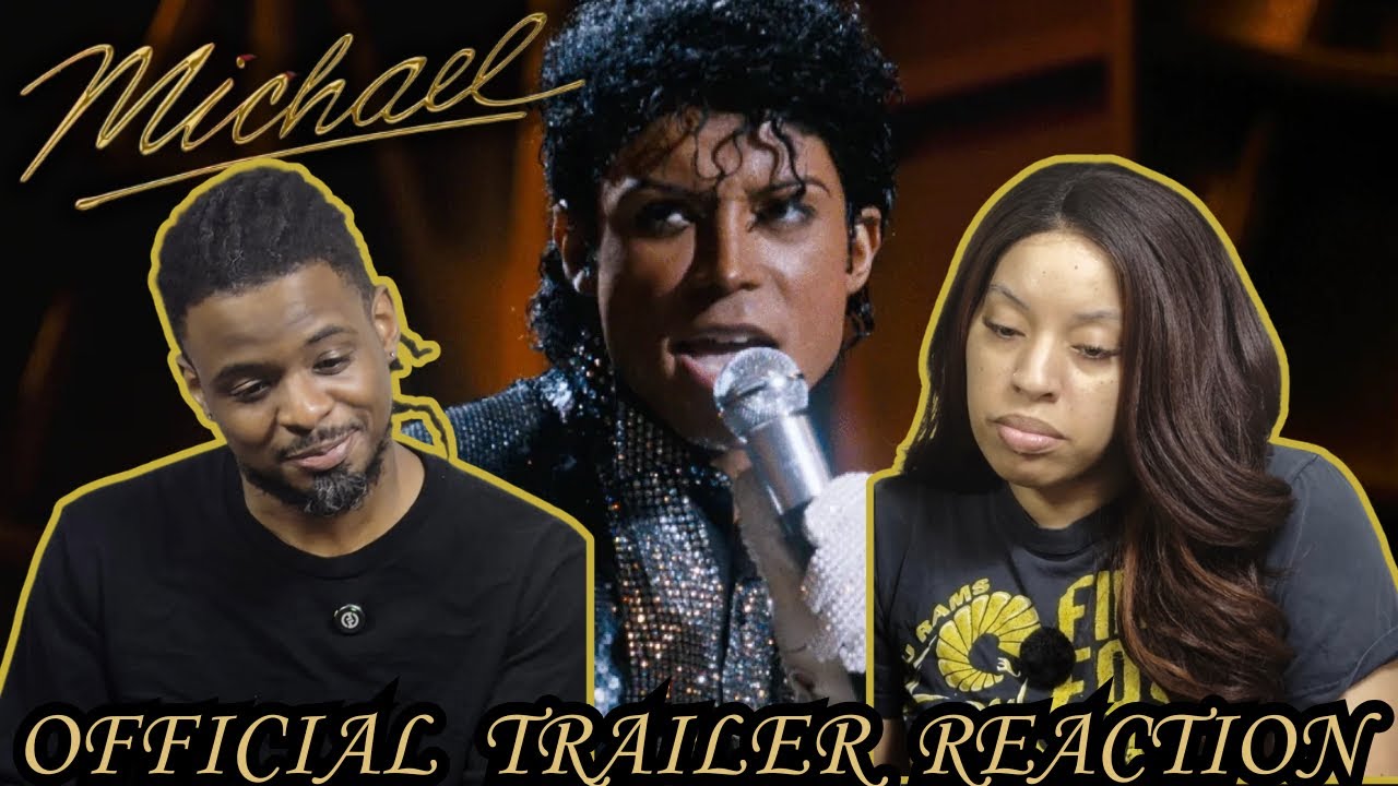 Michael |  Official Trailer Reaction | #michaeljackson