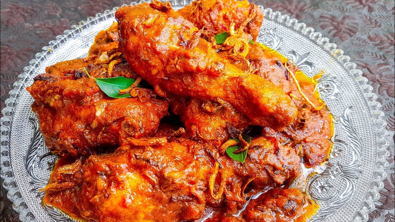 Ayam Masak Bawang Mamak Pulau Pinang Yang Gerenti Sedap | Penang Indian Peranakan Onion Chicken