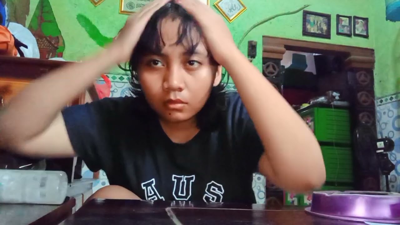 Cutting My Own Bangs Because Im a Fat And Broke Little B